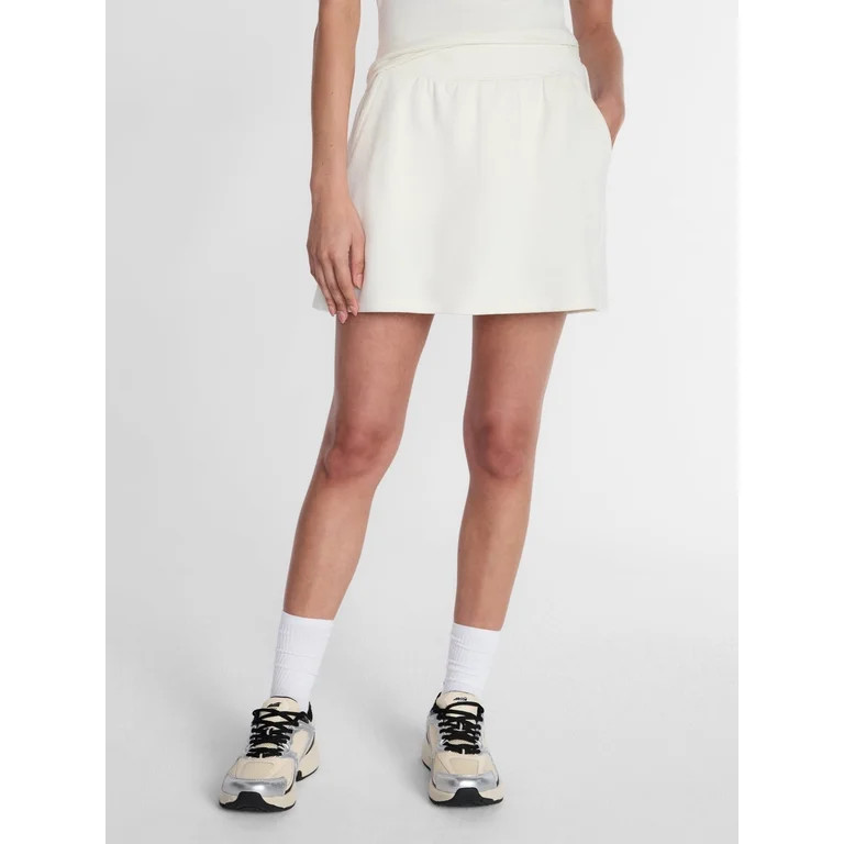 Athletic Works Women's and Women's Plus Fleece Skort, Size XS-4X | Walmart (US)