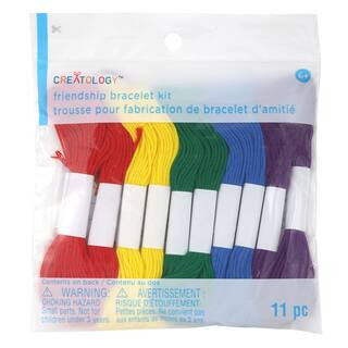 Rainbow Floss Friendship Bracelet Kit by Creatology™ | Michaels® | Michaels Stores