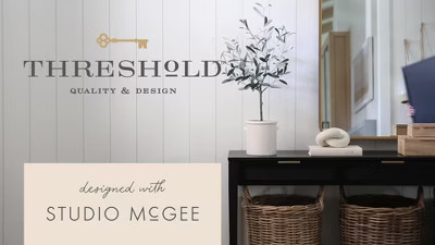 Ceramic Textured Decorative Bowl Cream - Threshold™ designed with Studio McGee | Target