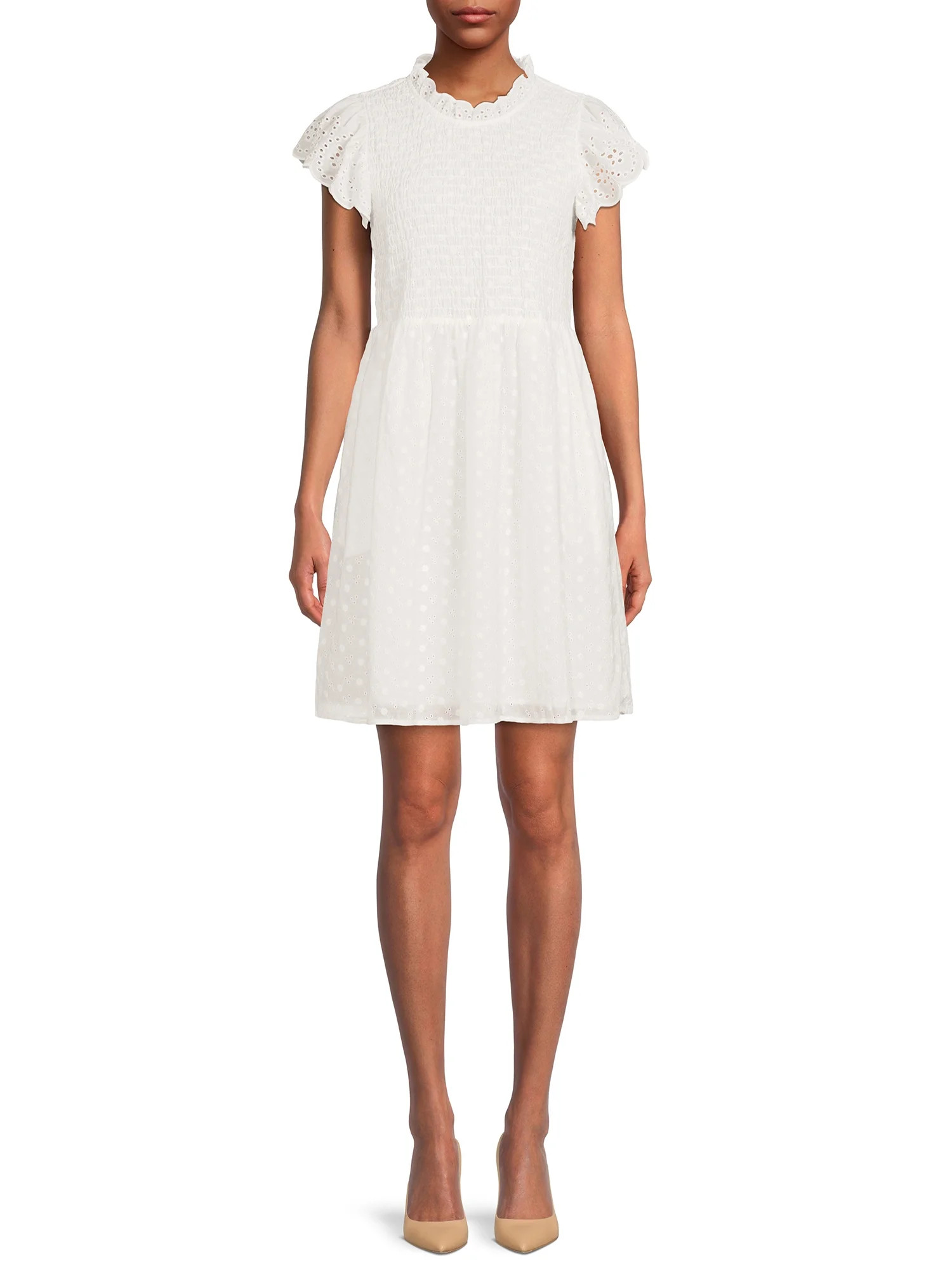 Time and Tru Women's Smocked Dress | Walmart (US)