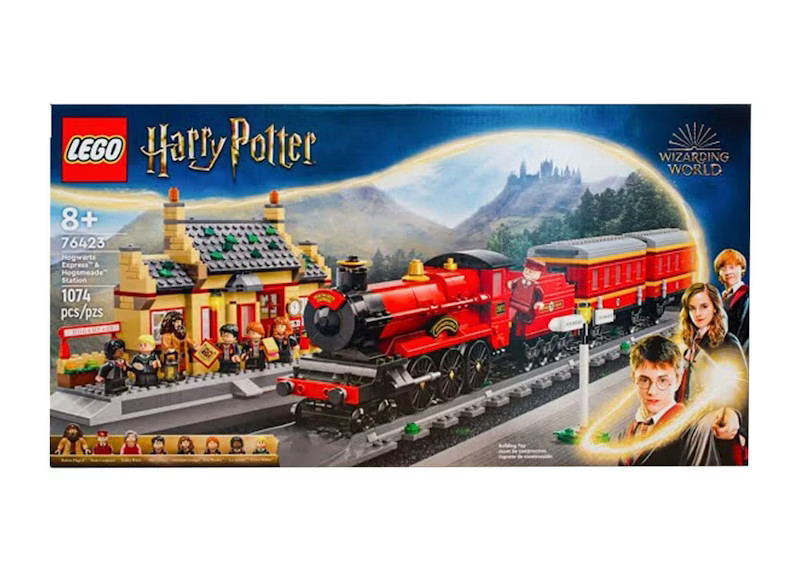 LEGO Harry Potter Hogwarts Express Train Set with Hogsmeade Station Set 76423 | StockX