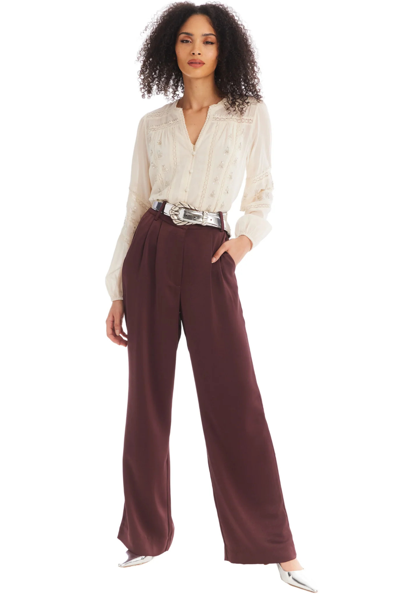 JOAN SATIN PANTS | ALLISON New York