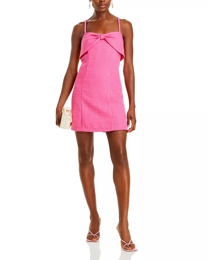 Textured Bow Front Dress - 100% Exclusive | Bloomingdale's (US)