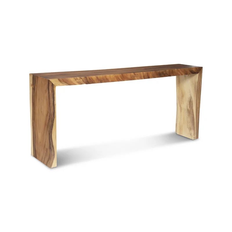 Waterfall 66" Solid Wood Console Table | Wayfair North America