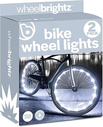 Brightz WheelBrightz LED Bike Wheel Lights - 2025 Edition with Superior Straps & LED-Weatherproof... | Amazon (US)