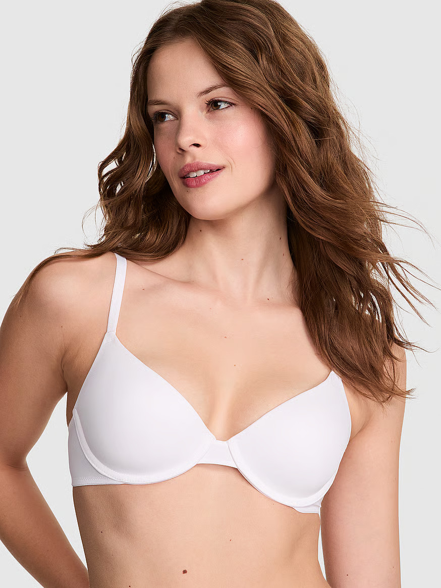 Buy Wear Everywhere Lightly Lined T-Shirt Bra, Petal Pink - Order Bras online - PINK US | Victoria's Secret (US / CA )