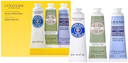 L’Occitane Hand Cream Classics 3-Piece Gift Set, Moisturizing Skincare Trio, Nourishing Creams ... | Amazon (US)