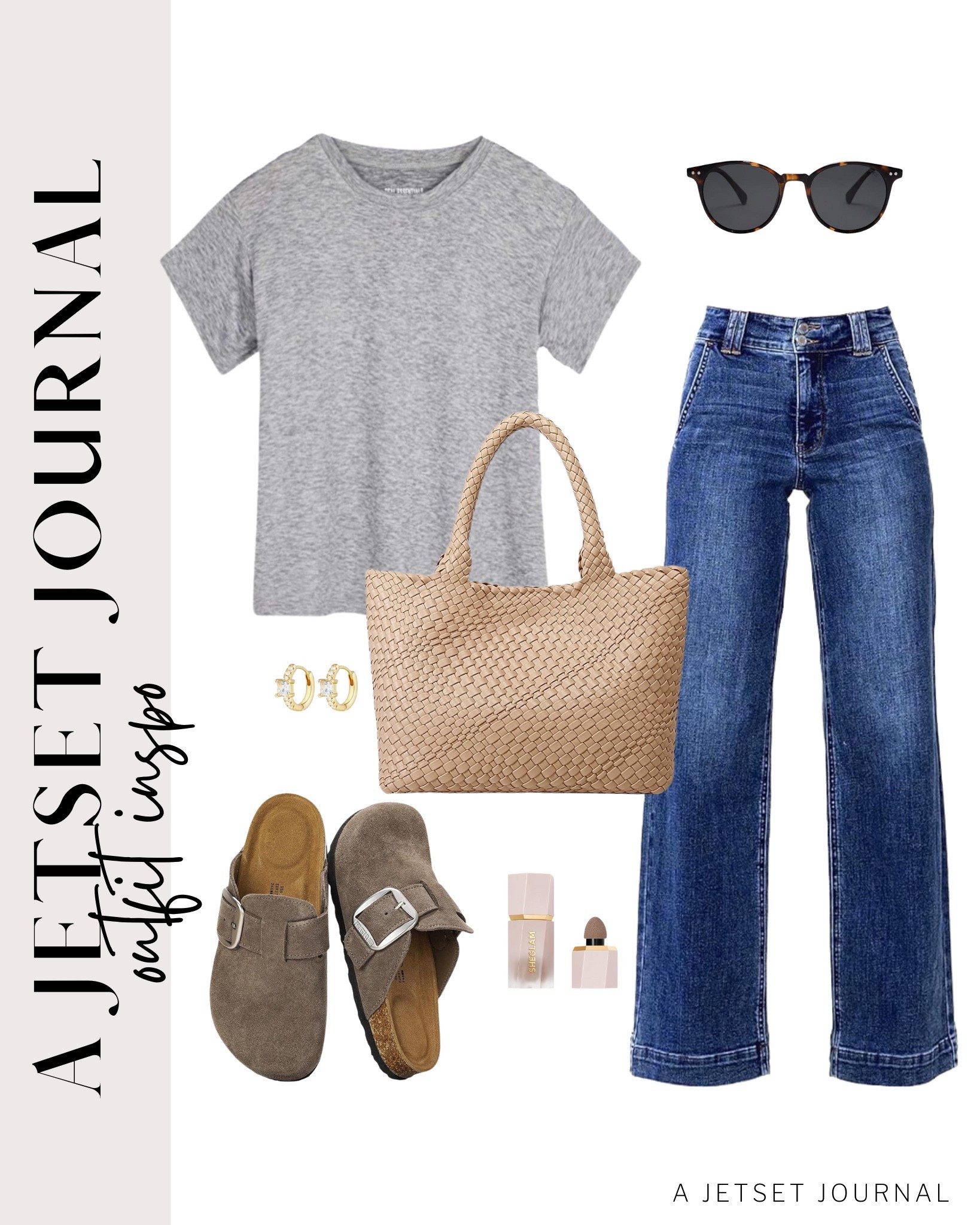 Here's a basic t shirt you can pair with wide leg jeans and a cute bag for an everyday look!
crossbody bag, two piece outfit, gold earrings, amazon fashion, fall style, trendy look, viral fashion, fall outfit, gold earrings, affordable style, amazon favorite, top picks, best seller, airport outfit

#LTKStyleTip #LTKU #LTKSeasonal