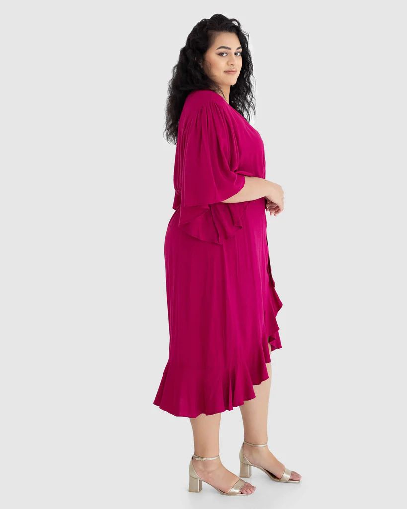 Plus Size Gabrielle Short Sleeve Wrap Dress | Dia&Co | Dia & Co