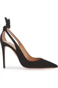 Deneuve Bow Pointy Toe Pump | Nordstrom