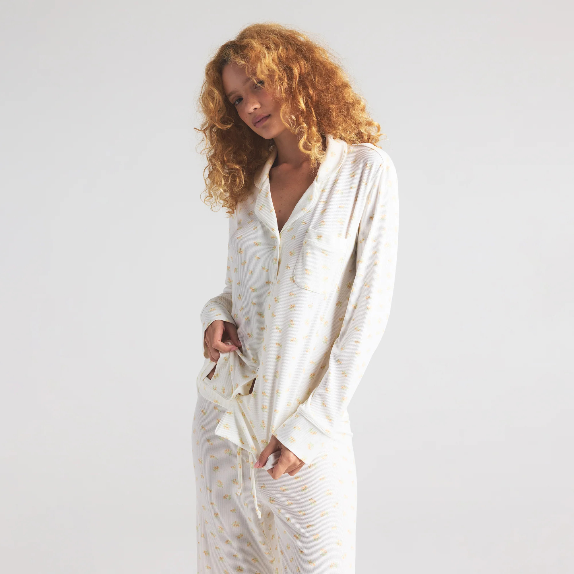 SKIMS Pajama Set | White | Medium | Soft Lounge | SKIMS (US)