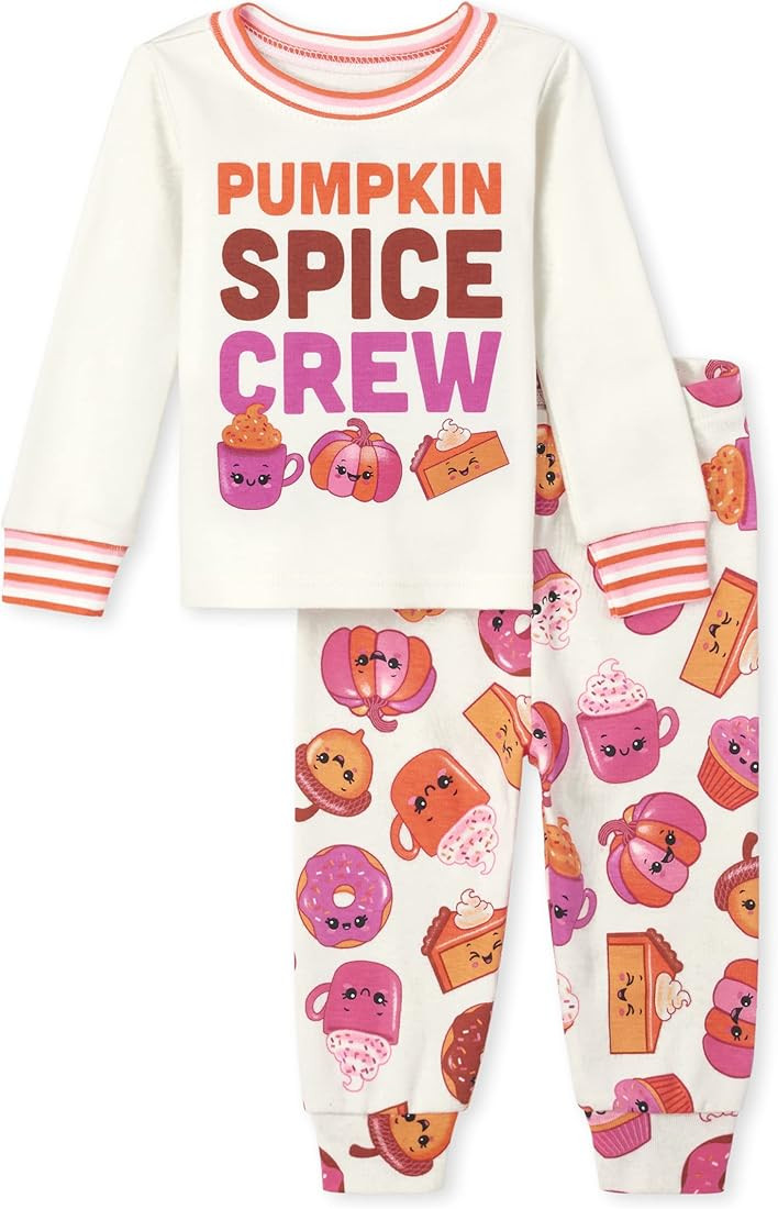 The Children's Place Family Matching Holiday Pajamas Sets, Snug Fit 100% Cotton, Adult, Big Kid, ... | Amazon (US)