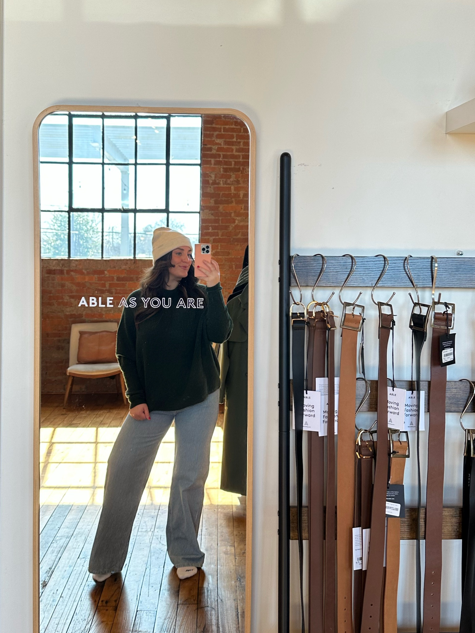 ABLE for sustainable and inclusive fashion 🫶🏼

Sizes I’m wearing: 
XL in sweeter 
30 in pants 

#LTKStyleTip #LTKMidsize #LTKWorkwear