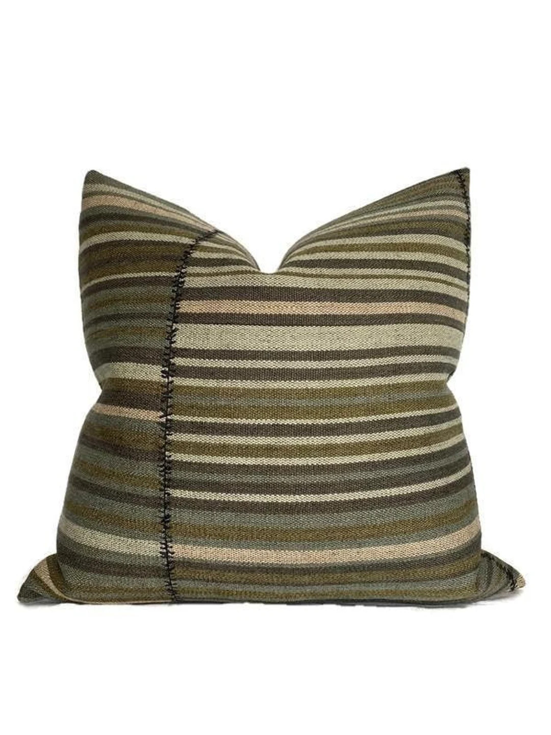 Mazan Pillow Cover in Green, Designer Pillow Covers, Decorative Pillows - Etsy | Etsy (US)