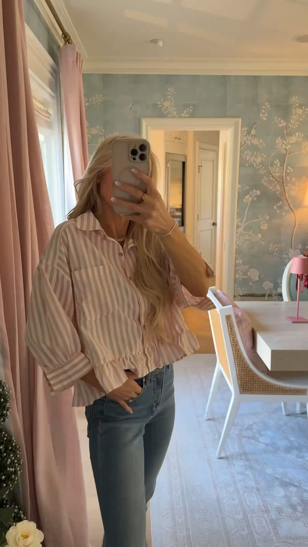 Stripes for the win …  this little pop of pink is the easiest way to feel put-together without even trying. Cute, comfy, and ready for anything the day brings. 🤍✨



#amazonfashionfinds #cutecasualstyle #caseywiegandedit

#LTKootd #LTKgrwm #LTKPetite