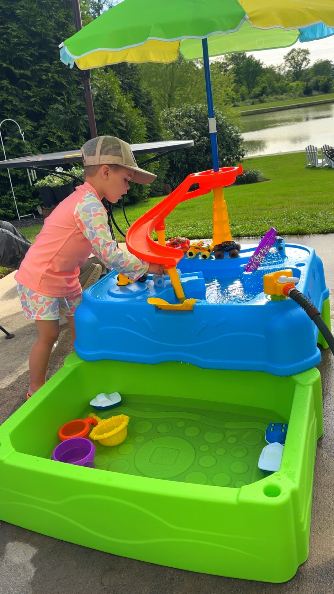 Our new summer toy is a hit!! 