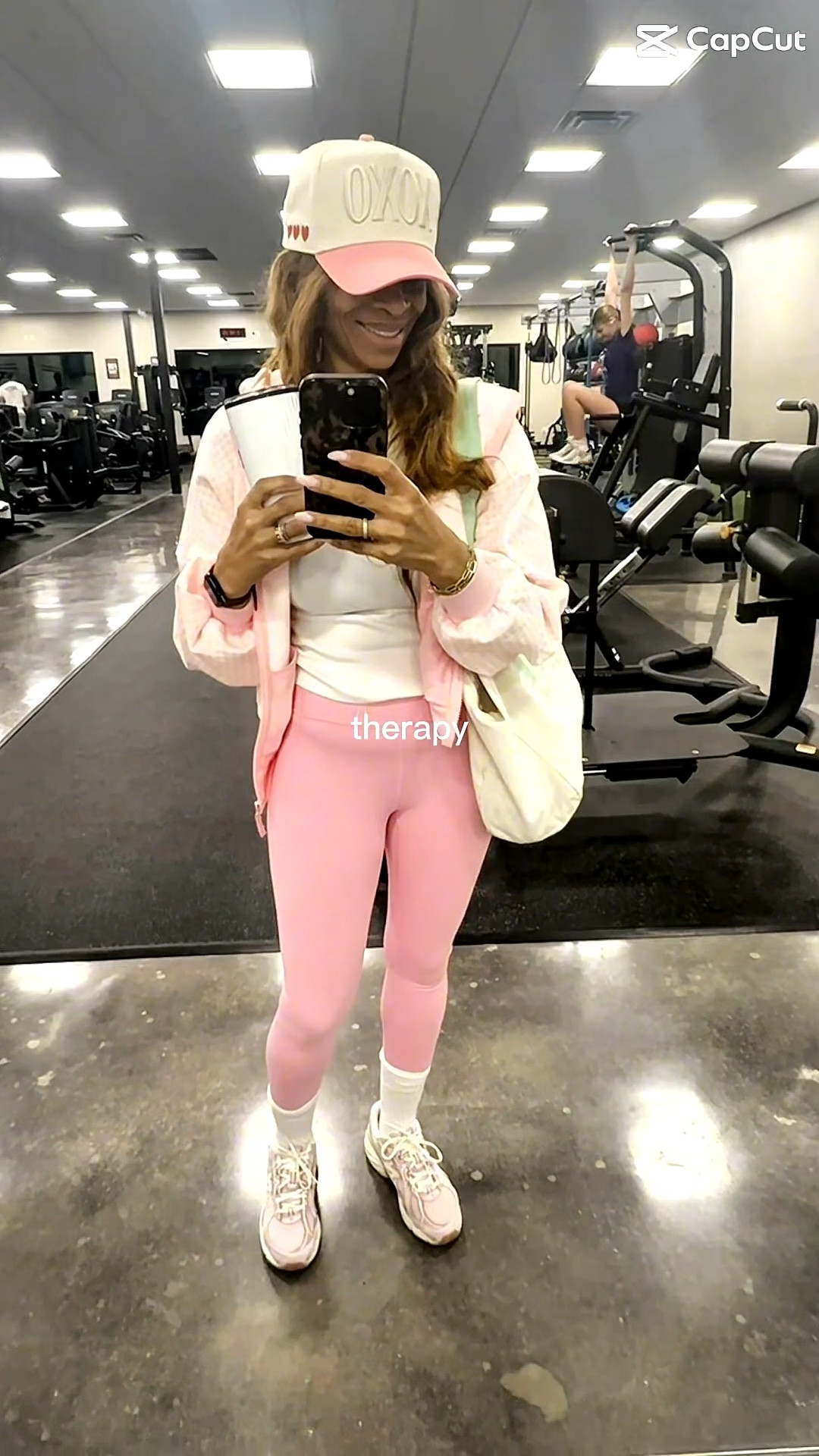 My kind of therapy 💕✨ Movement, cute sets, and a little me time — all linked in my LTK 💪

#GymOOTD #WorkoutStyle #ActivewearLook #FitnessMotivation #MomTime #LTKActive #PinkWorkout #HealthyLifestyle

#LTKdayinmylife #LTKfitnessgoals #LTKActive