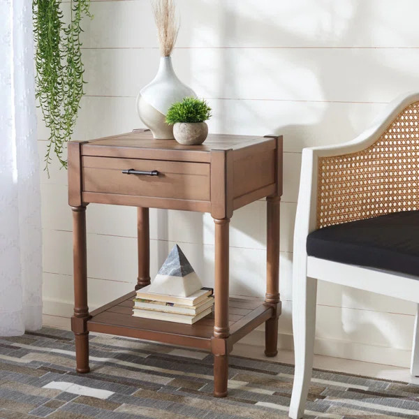 Theresa End Table with Storage | Wayfair North America