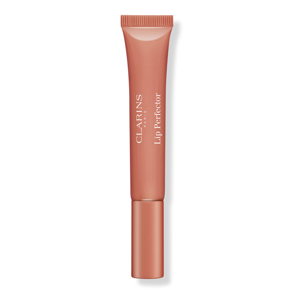 Clarins Lip Perfector Peptide-Plumping Lip Gloss - 06 Rosewood Shimmer | Ulta
