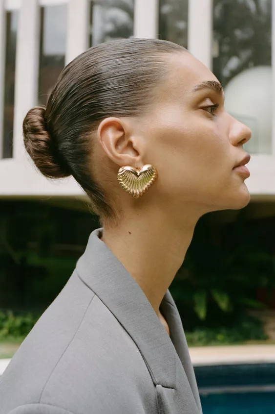 HEART EARRINGS | Zara US