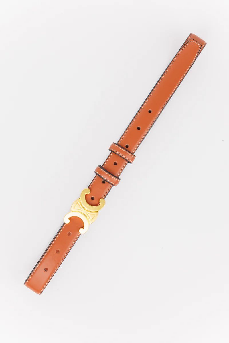 Chloe Leather Belt- Brown | Avara