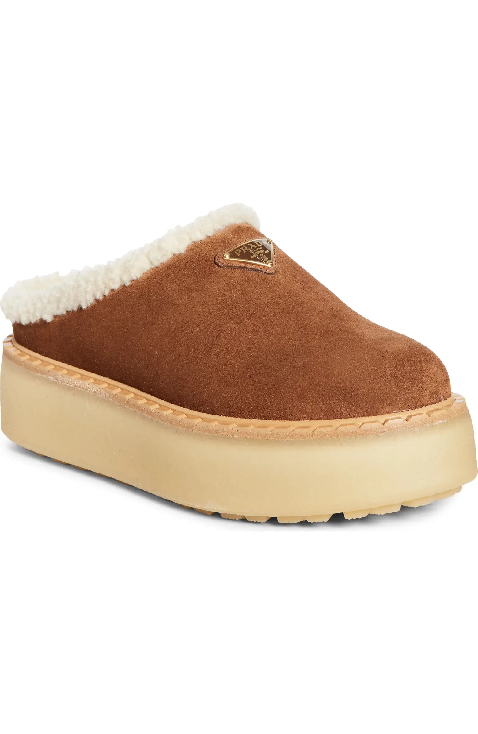 Evolve Genuine Shearling Clog (Women) | Nordstrom