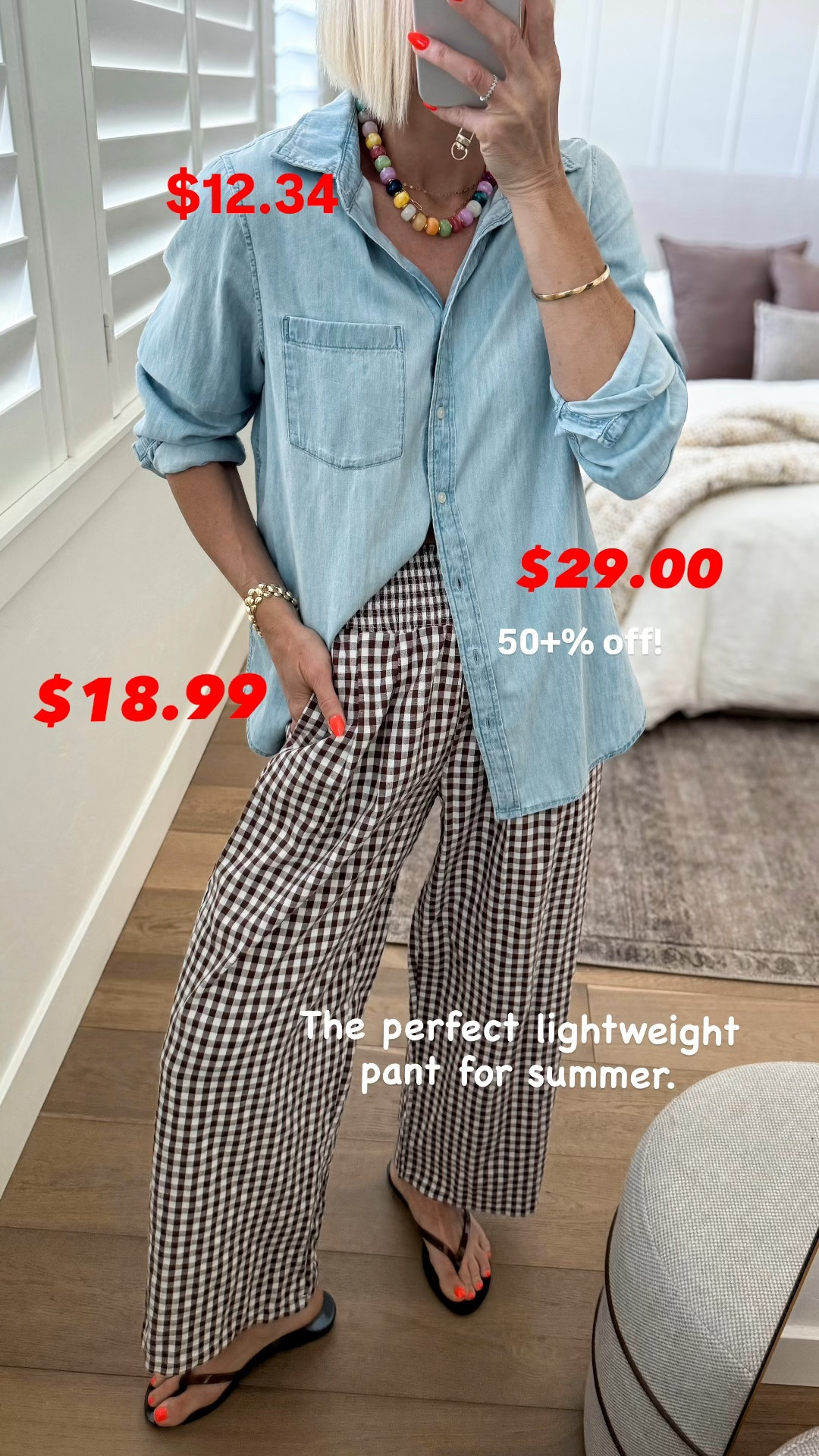 So many good SALES! 
I wear all three of these items often! Both the shirt and pants are cotton, which are perfect for summer.
Do not miss out on these price cuts.
I sized up in button down to a large (pulling buttons is not a good look) and wearing my true size medium in the pants 

Amazon prime day deals

#LTKmomlife #LTKOver40 #LTKSaleAlert