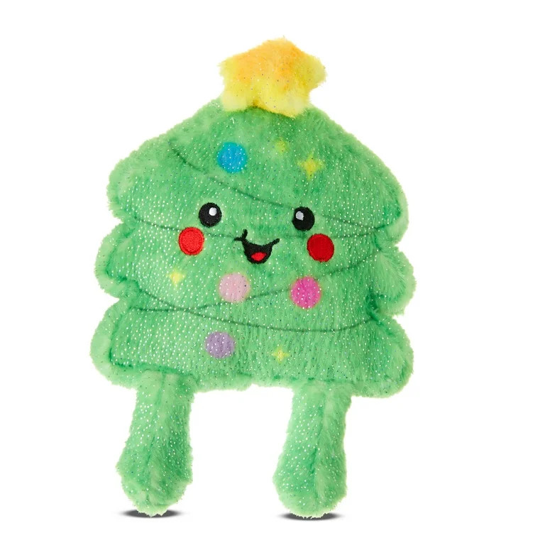 5.5IN Holiday Time Christmas Tree Plush - Walmart.com | Walmart (US)