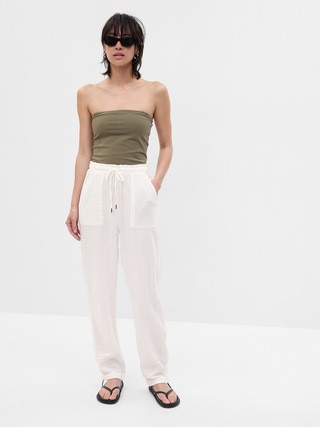 Crinkle Gauze Pants | Gap (US)
