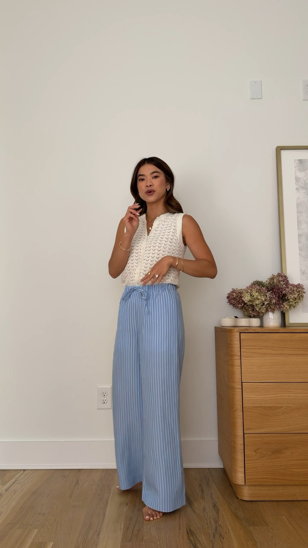 Everything from my @Aritzia order for the sale - all petite friendly styles from Aritzia! 

SIZING INFO: 
• Blue Striped Linen Lodge Pants 2XS Short 
• Eyelet Tant 2XS but could have gotten the XS 
• Pinstripe Linen Lodge Pant 2XS Short
• Navy Gauzy Cotton Pant 2XS Short • Favorite White Tee Small
• White Textured Skirt 2XS
• Green Crochet Tank XS
• Crepette Effortless Pant in Folio Brown size 00 but should have gotten size 0
• White High Neck Tank XS
• Navy Mid Rise Tailored Pants Size 0
• Denim Shorts in 15 YRS BRL size 24 but should have sized down to the 23
• Coral Linen Tank size 2XS
• Starting white tank 2XS
• Starting Denim size 23

Petite style, petite fashion, mom outfit, mom style, petite pants, petite outfit ideas, petite outfits, best pants for petite, petite denim, spring style, spring outfits, beach outfits, vacation outfits, summer outfits, Summer style, summer trends #LTKootd

#LTKSaleAlert #LTKPetite #LTKSeasonal
