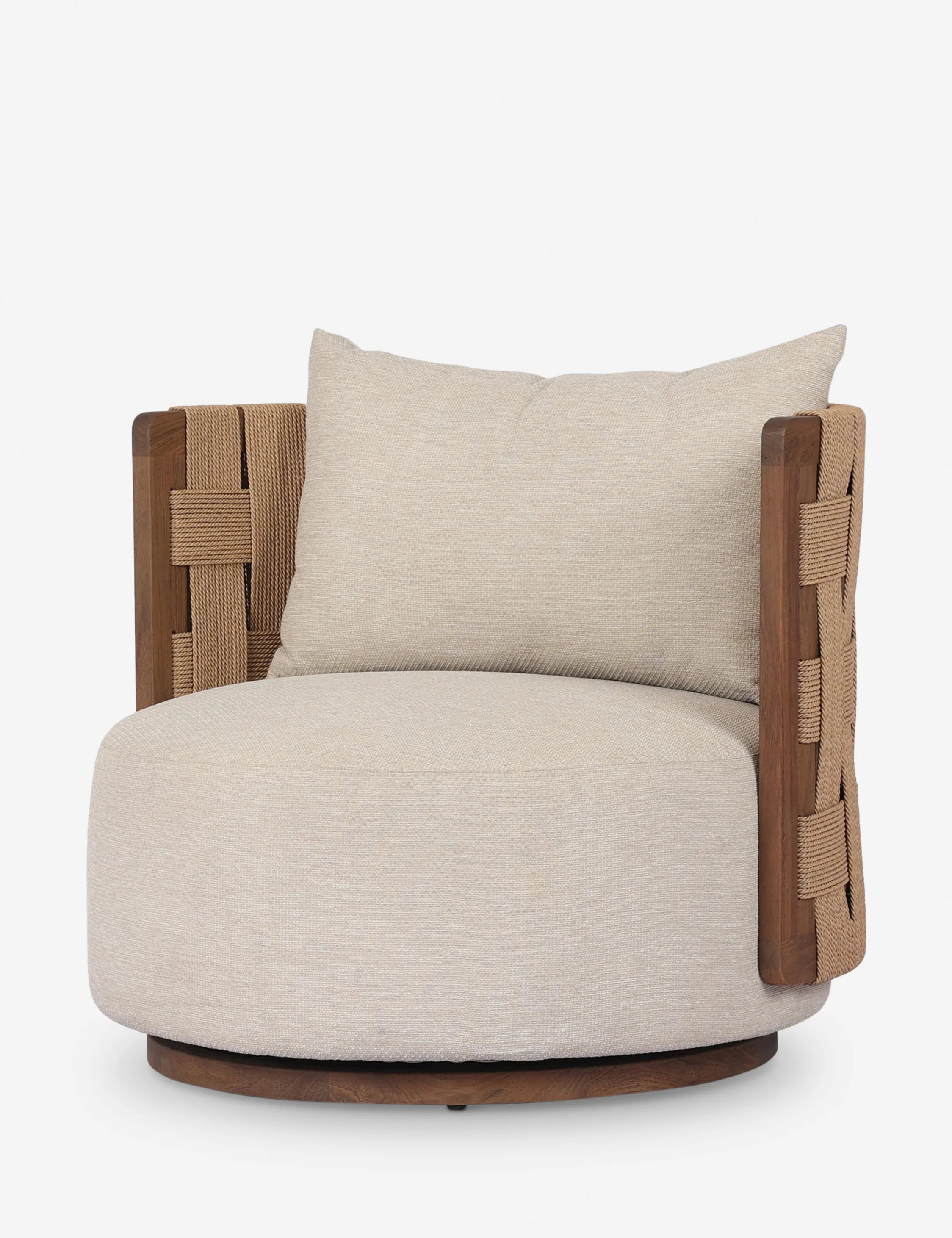 Tema Outdoor Swivel Chair | Lulu and Georgia 