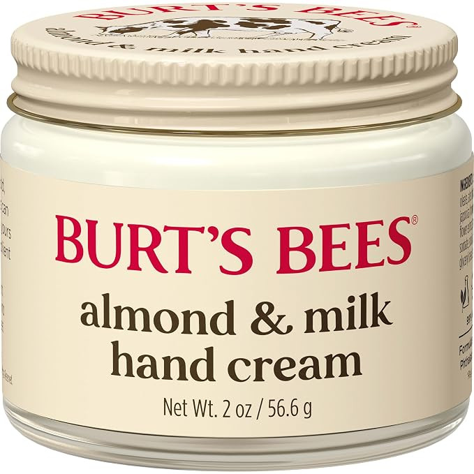 Burt's Bees Stocking Stuffers, Almond & Milk Hand Cream, Natural Origin Skin Care Christmas Gifts... | Amazon (US)