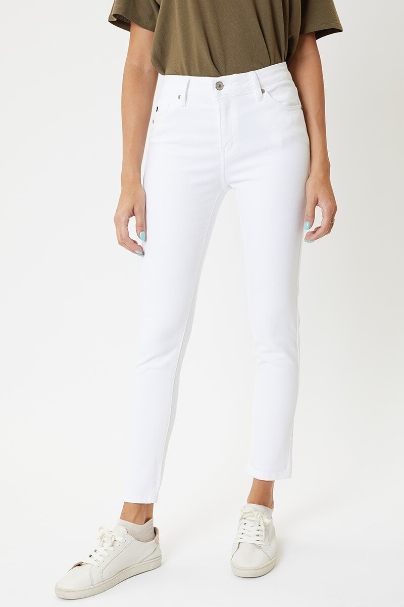 Paige High Rise Ankle Skinny | Kancan USA