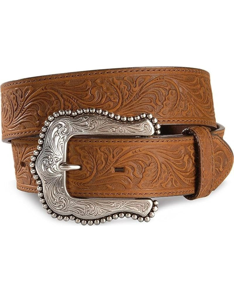 Tony Lama Ladies' Layla Tooled Leather Belt | Amazon (US)