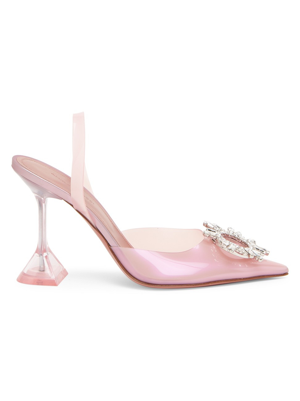 Women's Begum Embellished PVC Slingback Pumps - Pvc Galaxy Pink - Size 11.5 | Saks Fifth Avenue