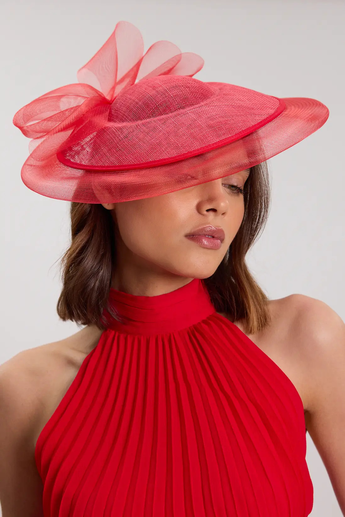 Sheer Edge Loop Detail Fascinator | Karen Millen