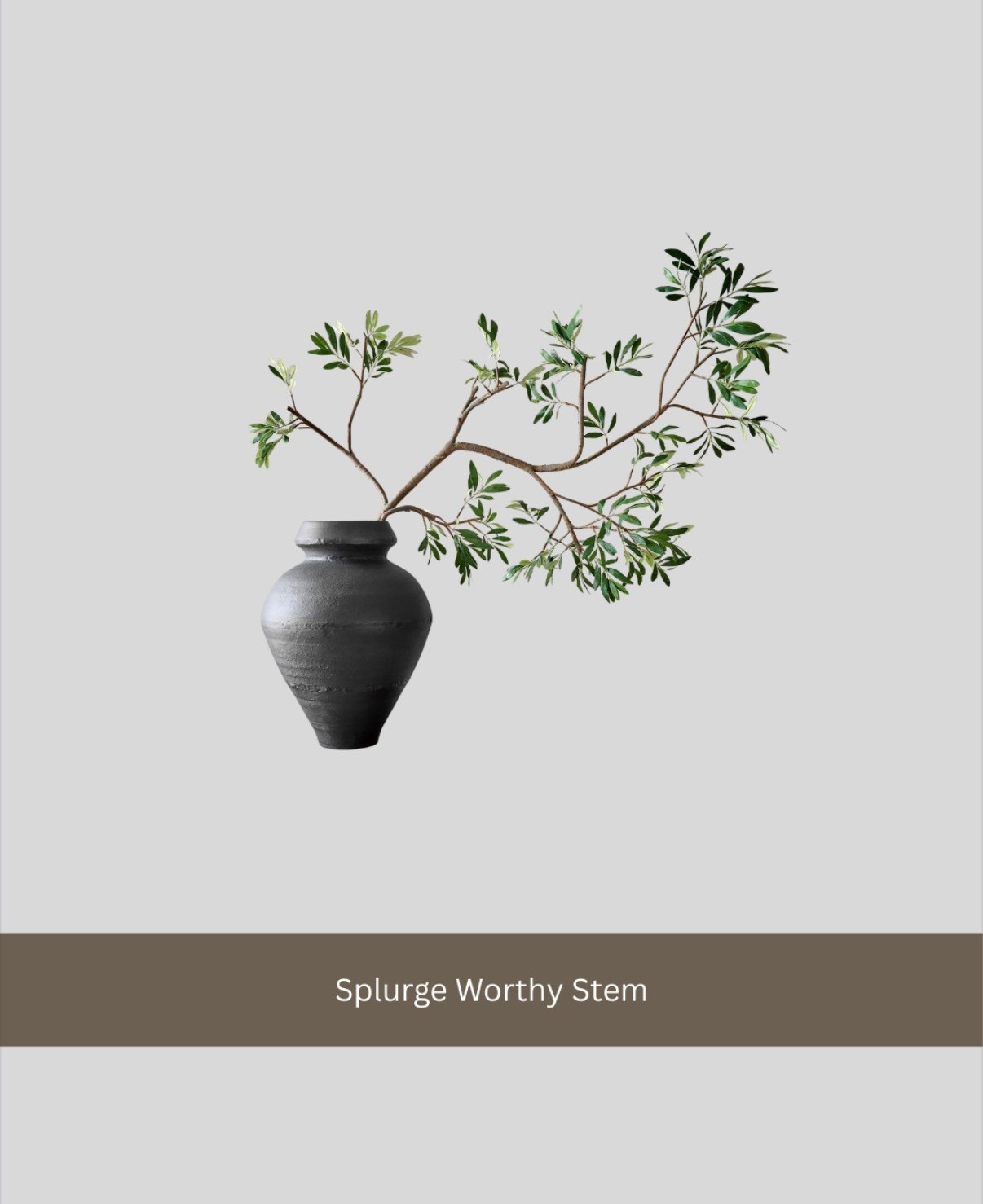 When you only need one for a statement!

Olive branch
Stem
Vase filler

#LTKHome