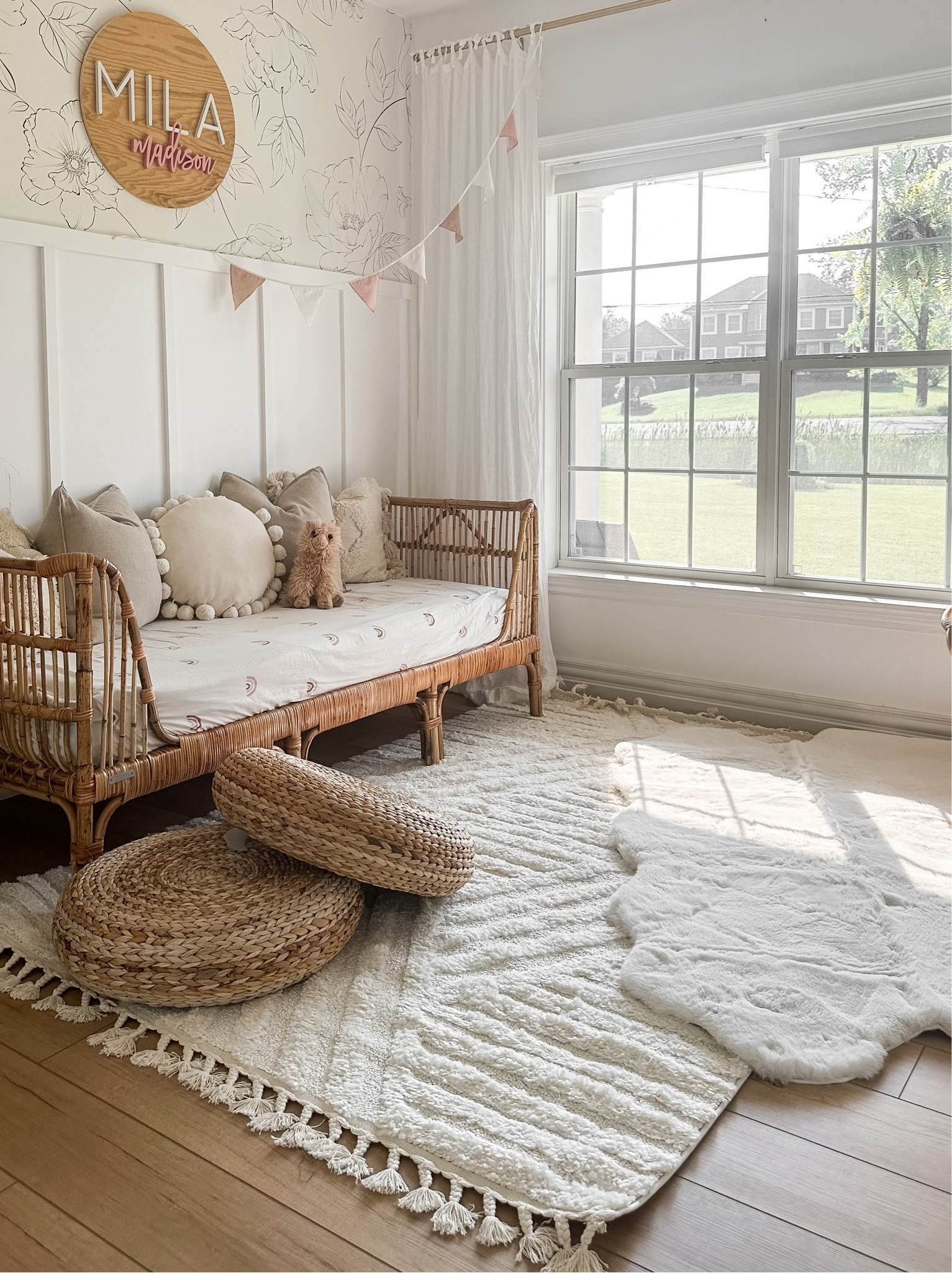 Boho. Bedroom. Decor. Styling. Home decor. Kids bedroom. Neutral decor. Neutral home. Rugs. Toddler bed. 

Code SAGE15 for 15% off at RUGSUSA

#LTKhome #LTKunder100 #LTKsalealert
