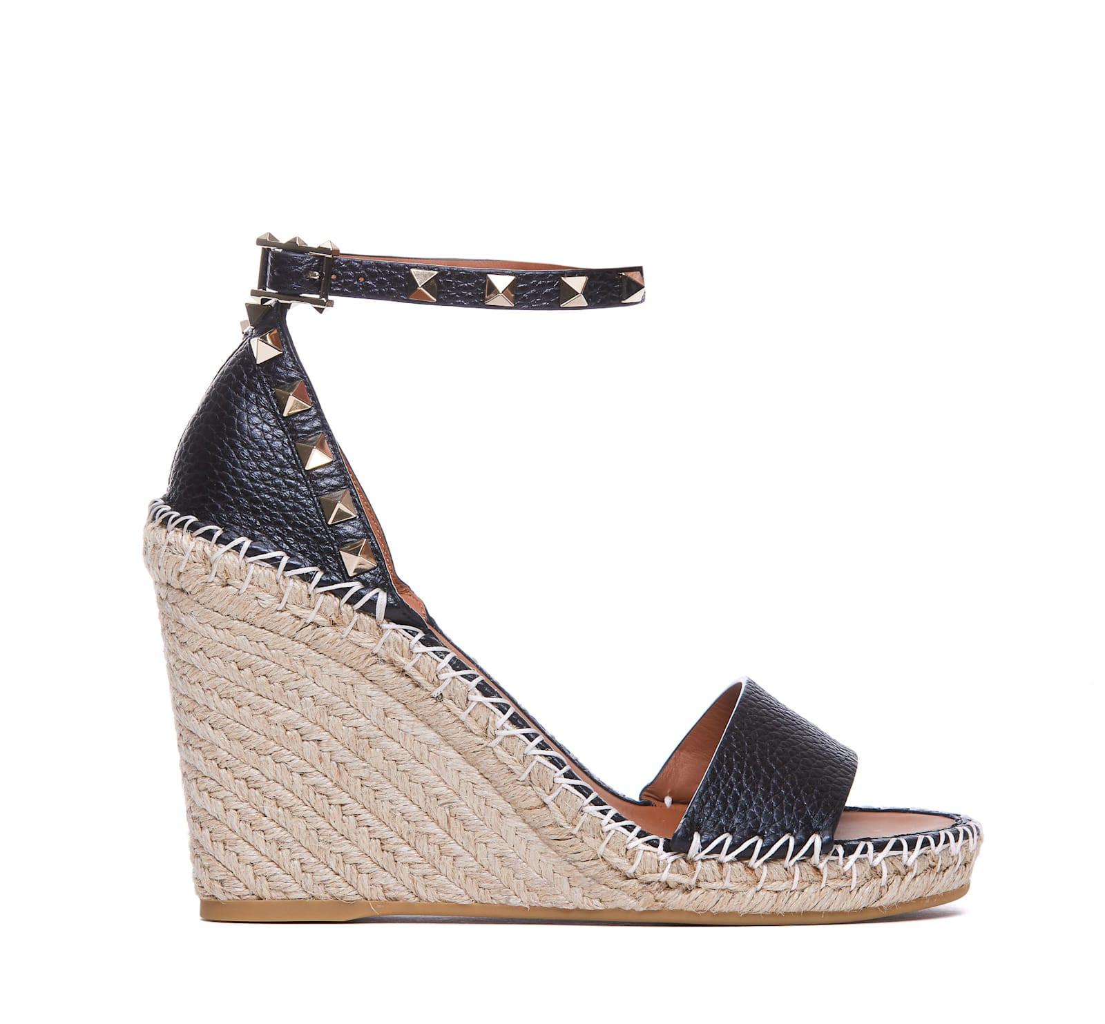 Valentino Garavani Double Rockstud Wedge Sandals | Italist.com US