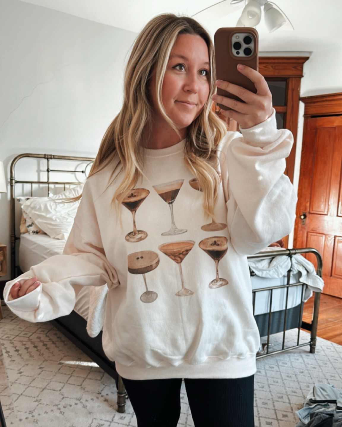 The perfect espresso martini crew neck sweatshirt for the holidays under $40. ✨

#LTKHoliday #LTKFindsUnder50 #LTKGiftGuide