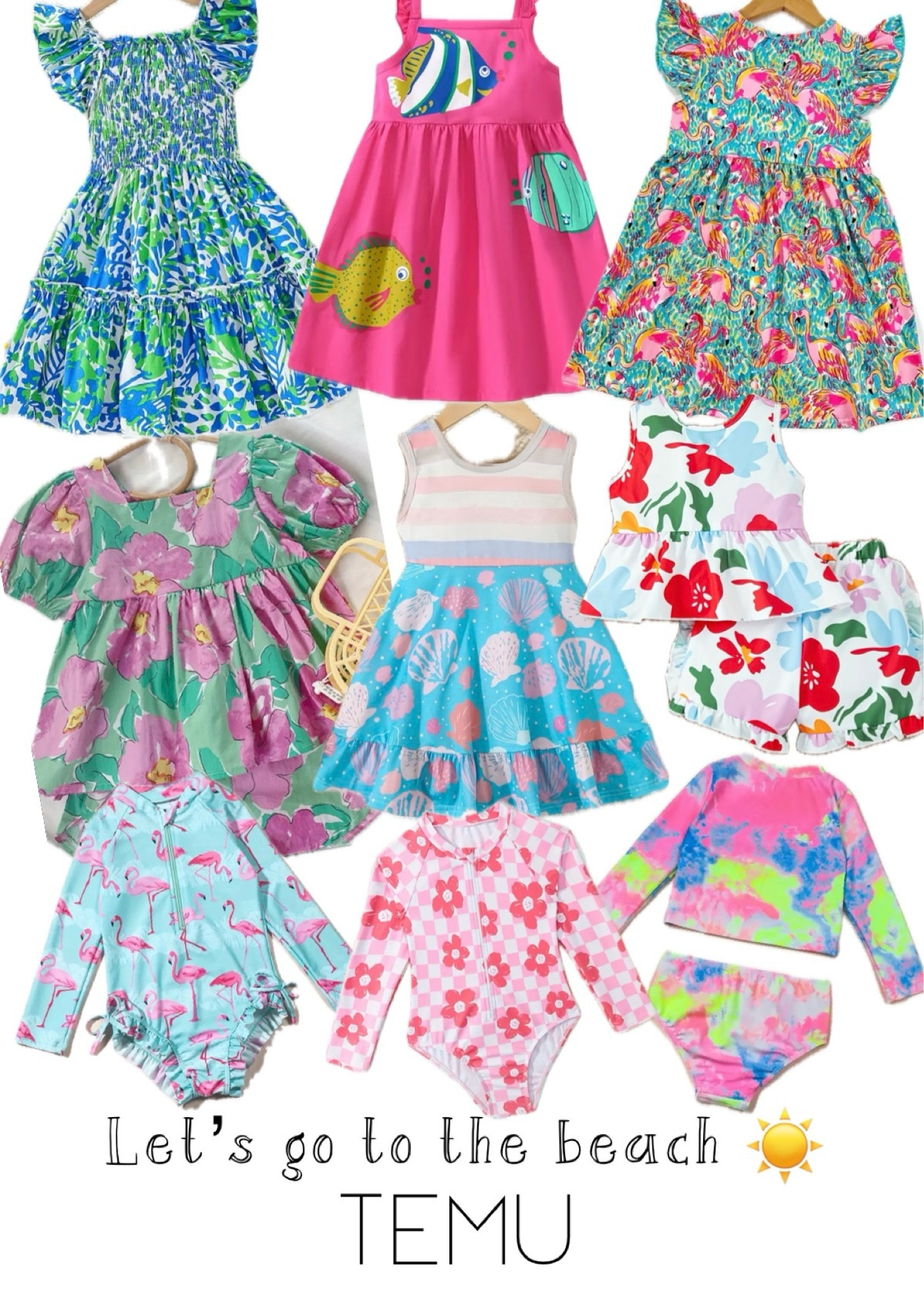Girls beach finds on Temu! ☀️🌊⛱️

#LTKKids #LTKSwim #LTKSeasonal