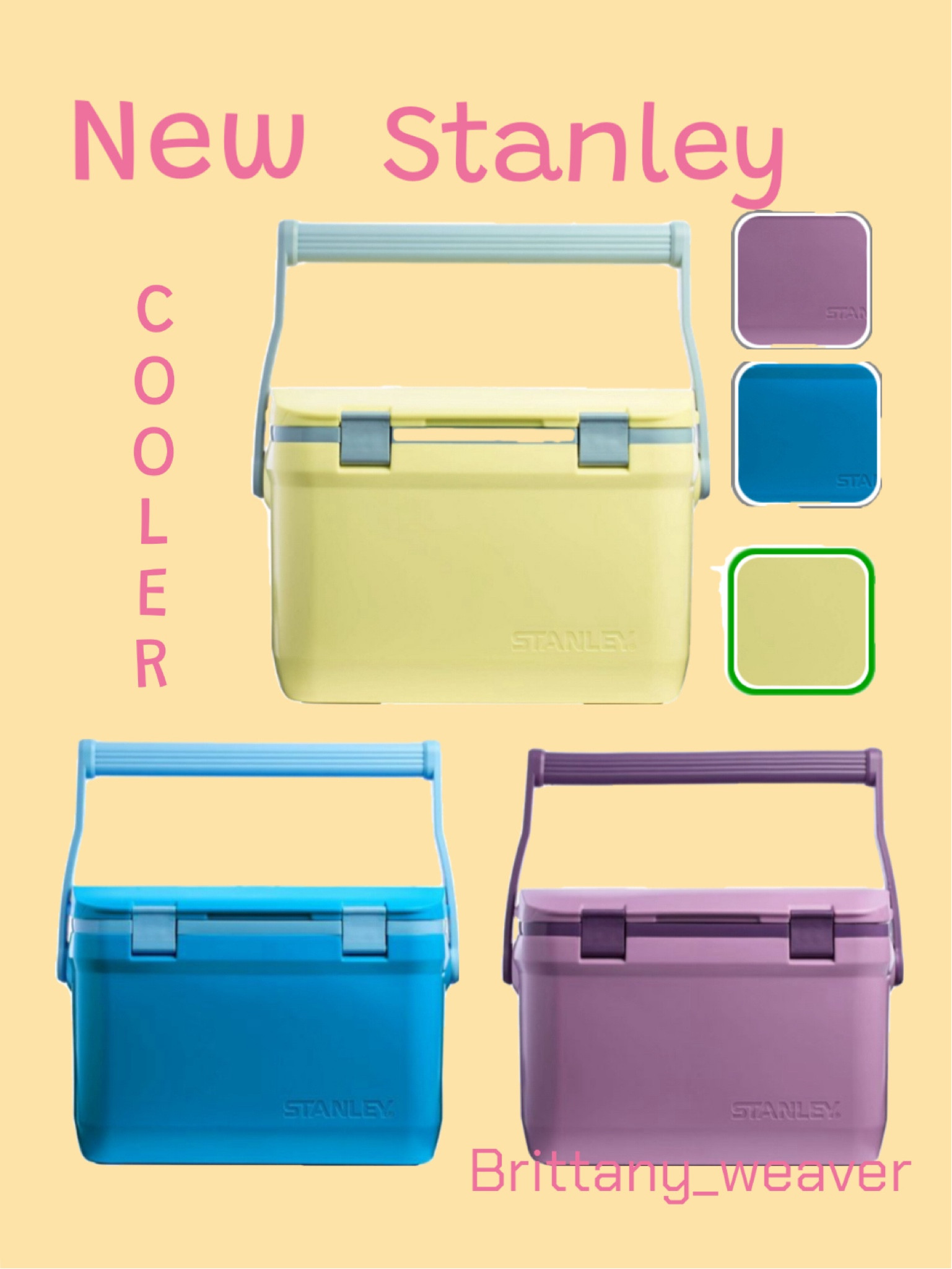 New #stanley coolers just in time for #springbreak! 


#cooler#springbreak#stanleycooler

#LTKSeasonal #LTKhome #LTKfamily