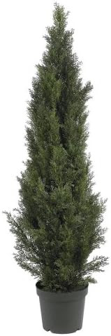 Nearly Natural 5291 5ft. Mini Cedar Pine Tree (Indoor/Outdoor),Green,5' | Amazon (US)