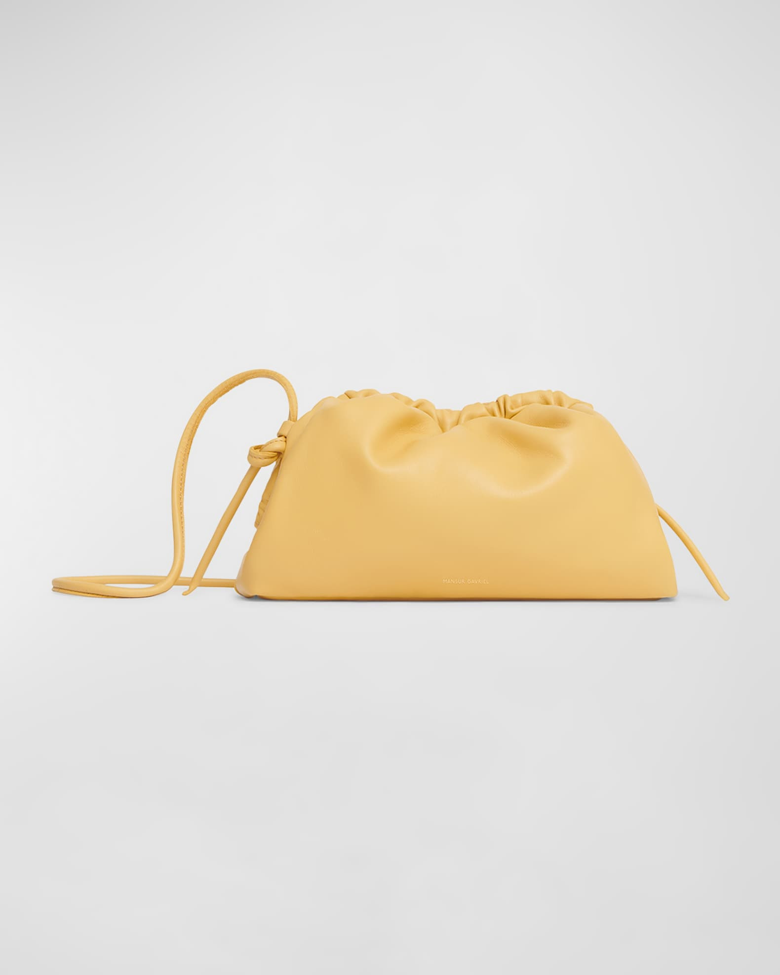 Mansur Gavriel Mini Lambskin Cloud Clutch Bag | Neiman Marcus