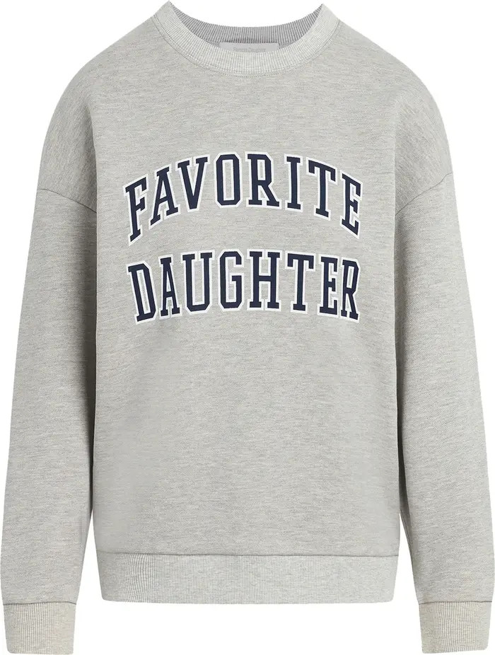 Favorite Daughter Collegiate Cotton Blend Sweatshirt | Nordstrom | Nordstrom