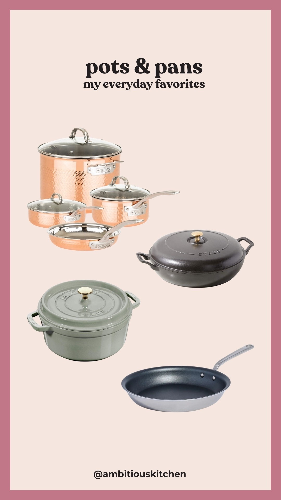 My everyday pots and pans!

#LTKHome