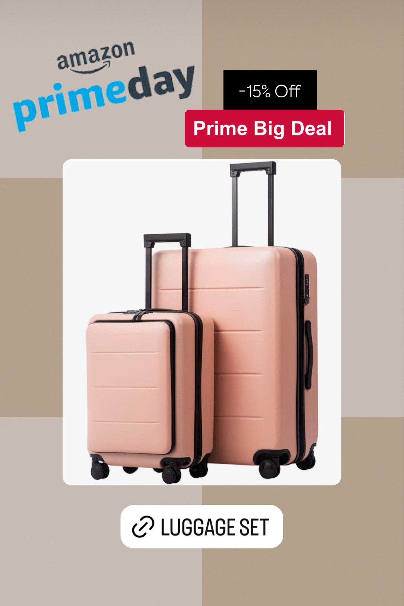 Luggage set, Amazon prime day deal, Amazon big deall

#LTKSaleAlert #LTKHome #LTKxPrimeDay