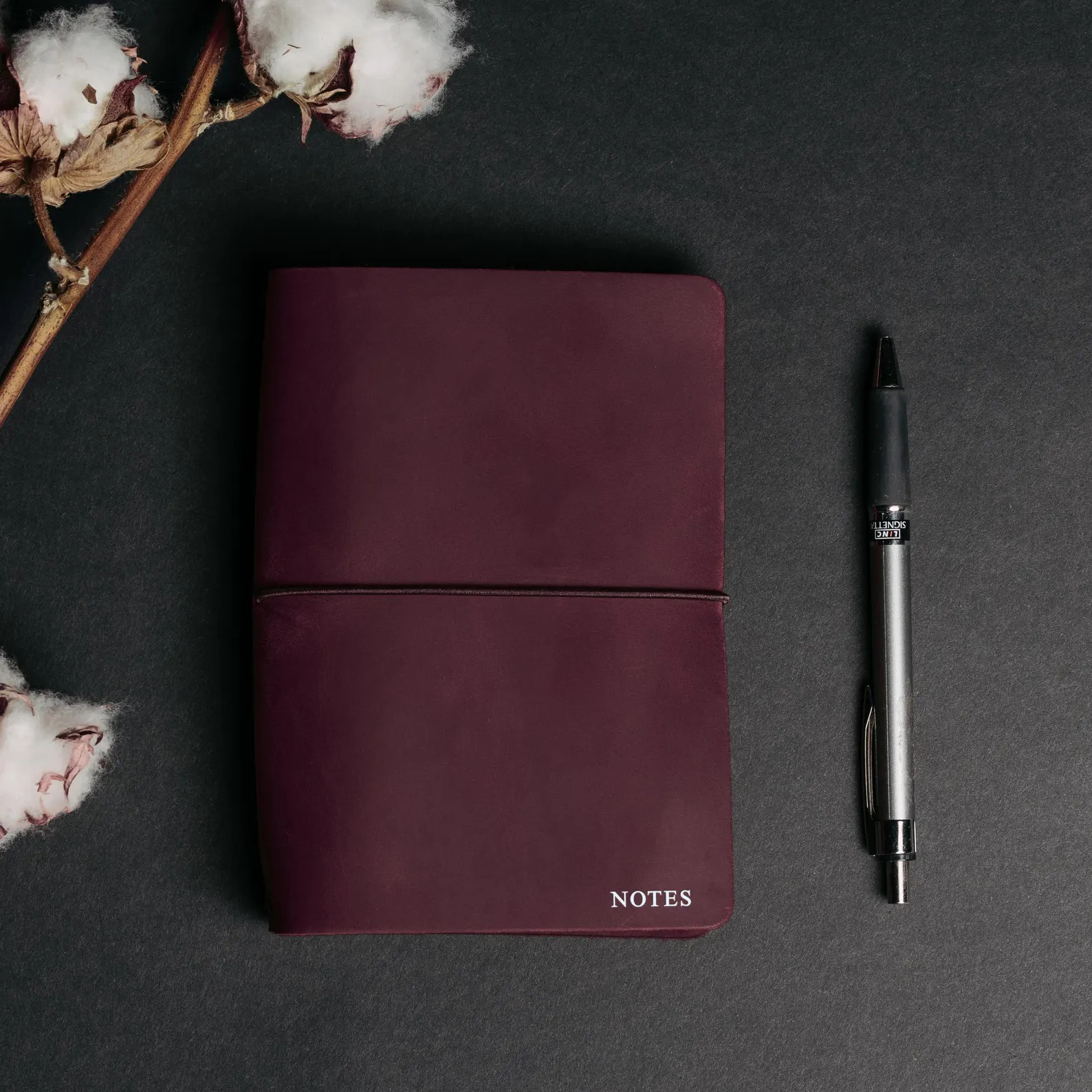 Refillable Journal Cover A6 A5 A4 B6 B5 Custom Leather Planner Cover, Burgundy Travelers Notebook... | Etsy (Global)