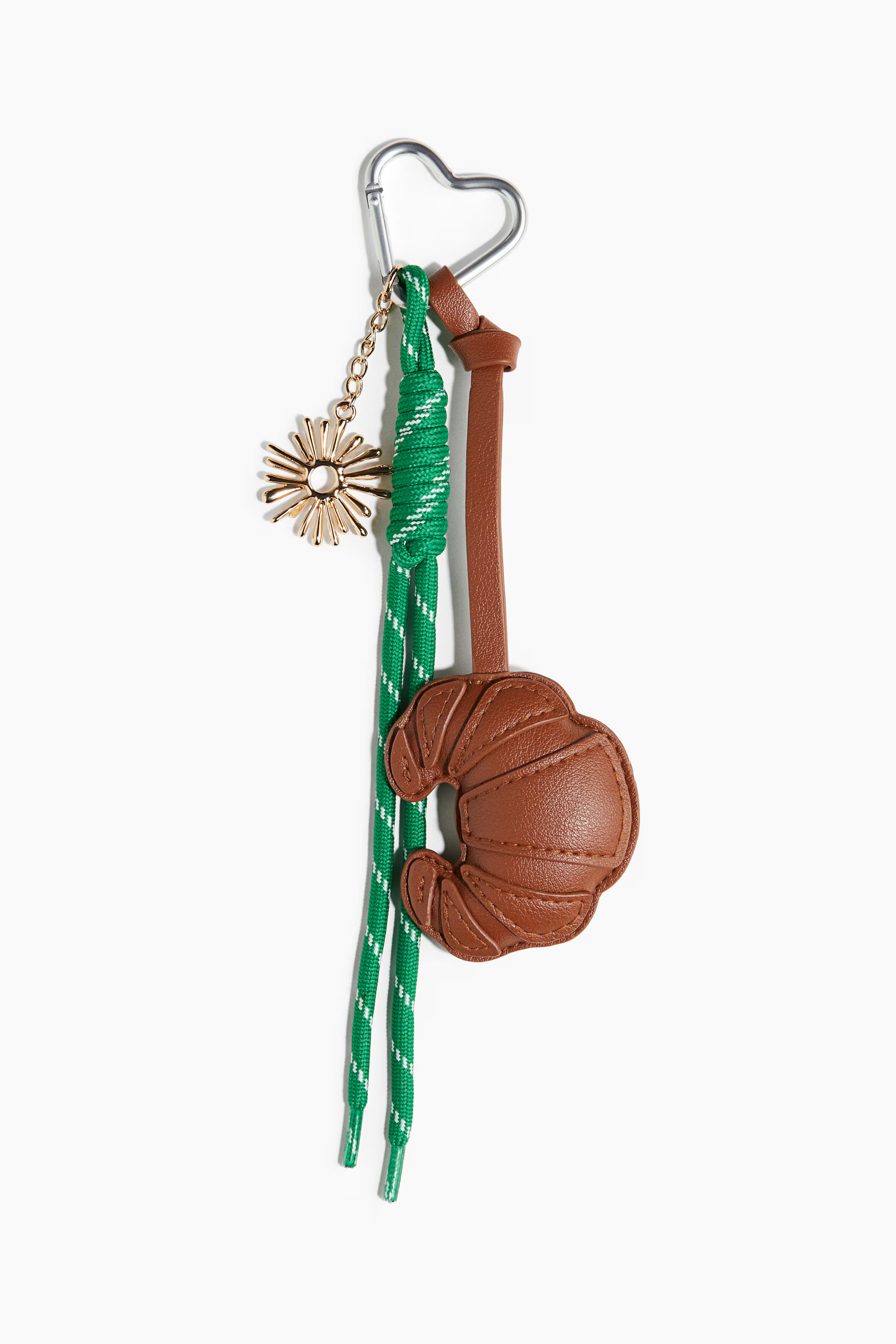 Bag Charm - Green/brown - Ladies | H&M US | H&M (US + CA)