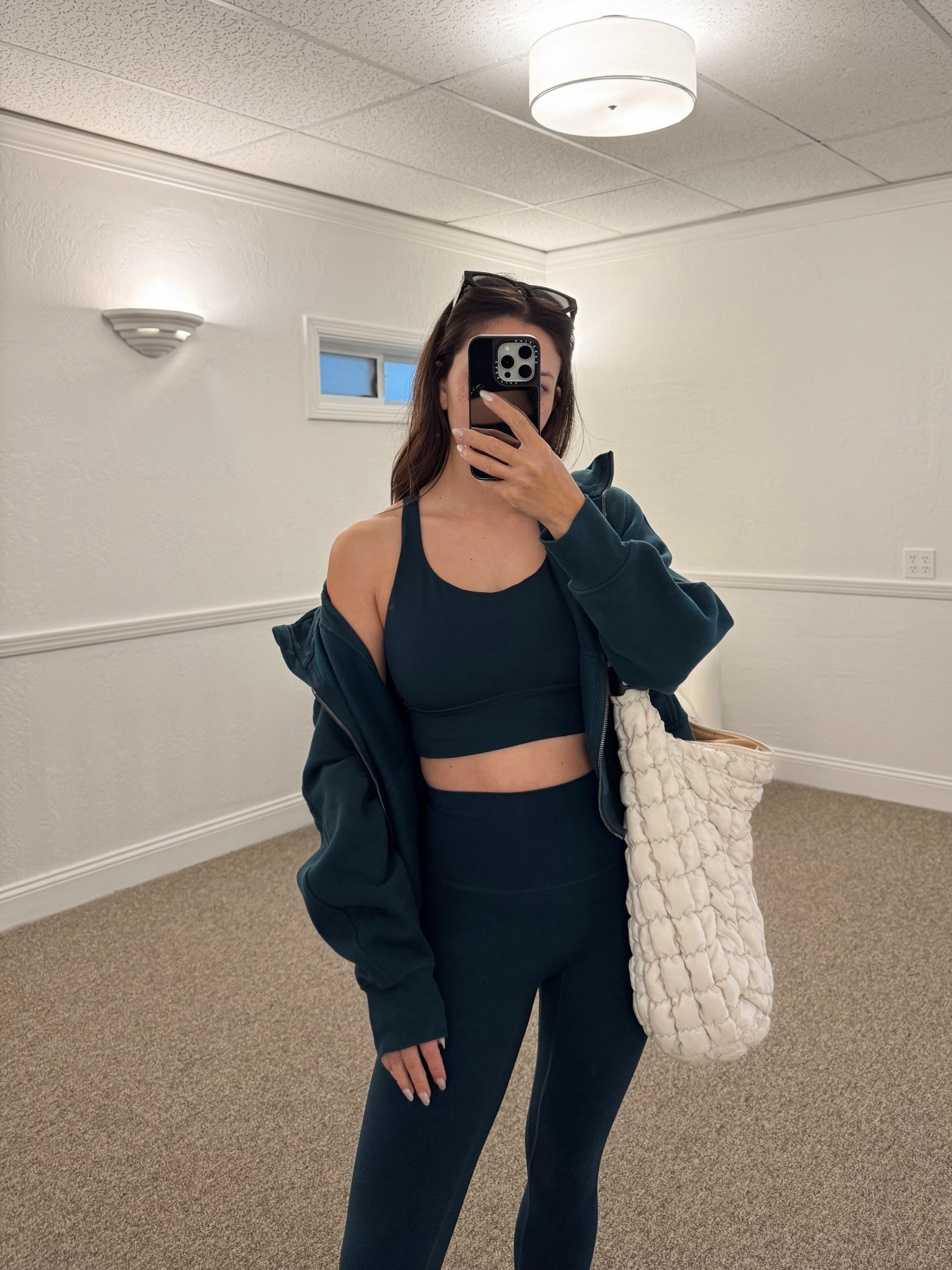 Workout outfit
@lululemon set
Bra top- 8
Leggings- 4
Hoodie- xs/s
@Target puffer tote bag

Petite, barre outfit, Pilates outfit, gym bag, matching set

#LTKActive #LTKfitnessgoals #LTKPetite